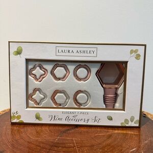 Laura Ashley Rose Gold Wine Accessory Set- Hostess Gift